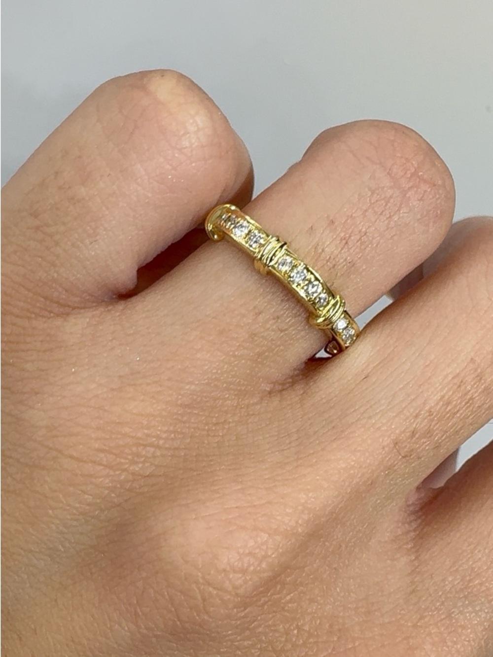 14kt Gold Diamond-Accent Women's Ring